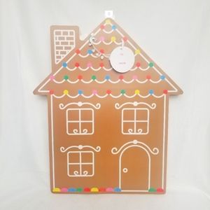 HOLIDAY GINGERBREAD house gift bag